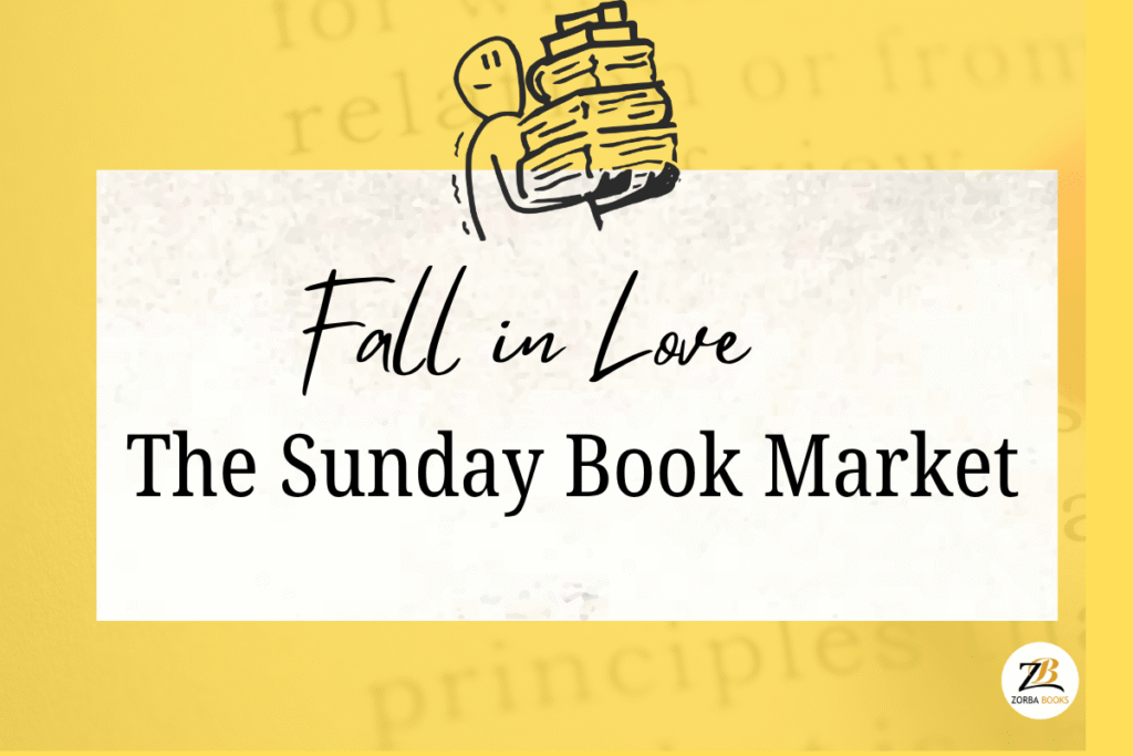 Find your Favourite Books at the Sunday Book Market