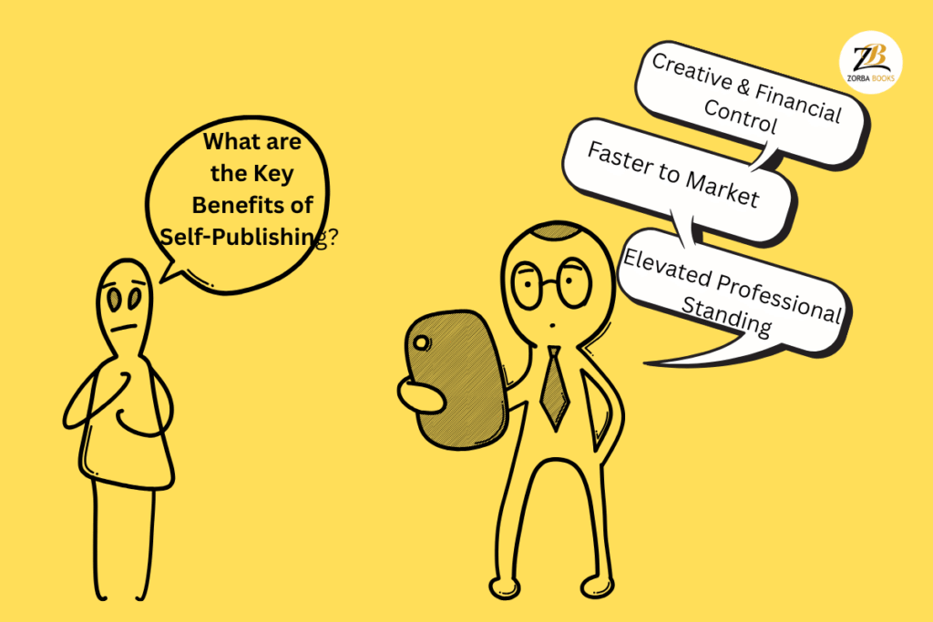 Key benefits of self-publishing