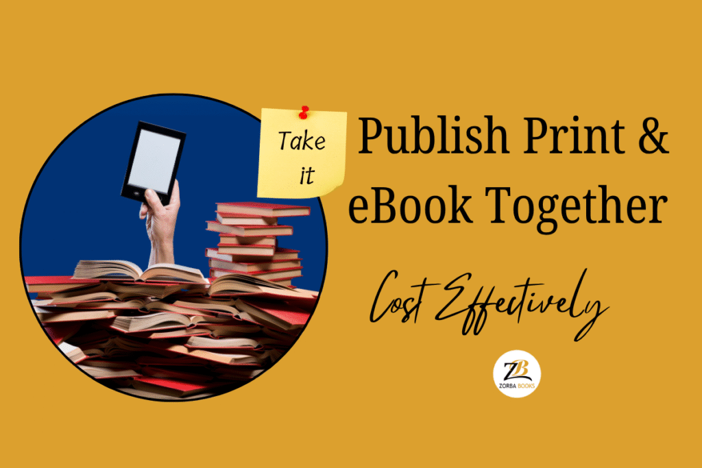 How to Publish Print & eBook Together Cost Effectively in India