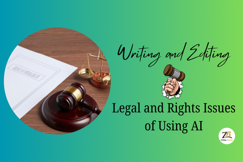 Legal and Rights Issues of Using AI in Writing