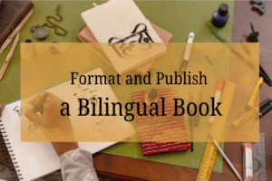 how to publish a bilingual book in English and Hindi India